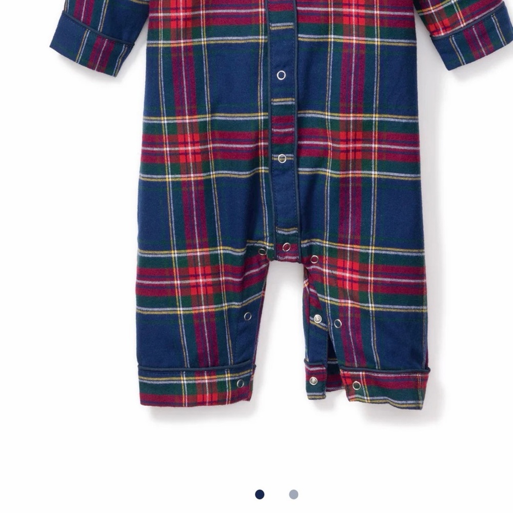 Plaid Kids Pajama Set
